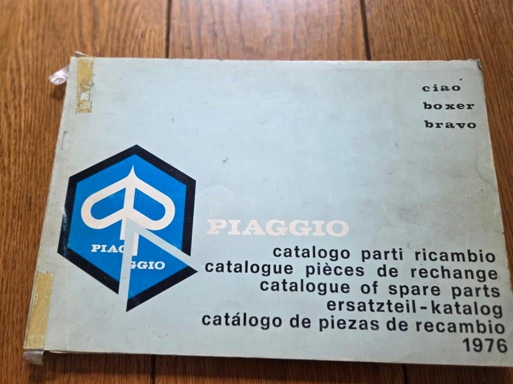 Vespa Ciao Boxer Bravo onderdelen documentatie, Fietsen en Brommers, Ophalen, Gebruikt, Overige typen, Vespa/Gilera