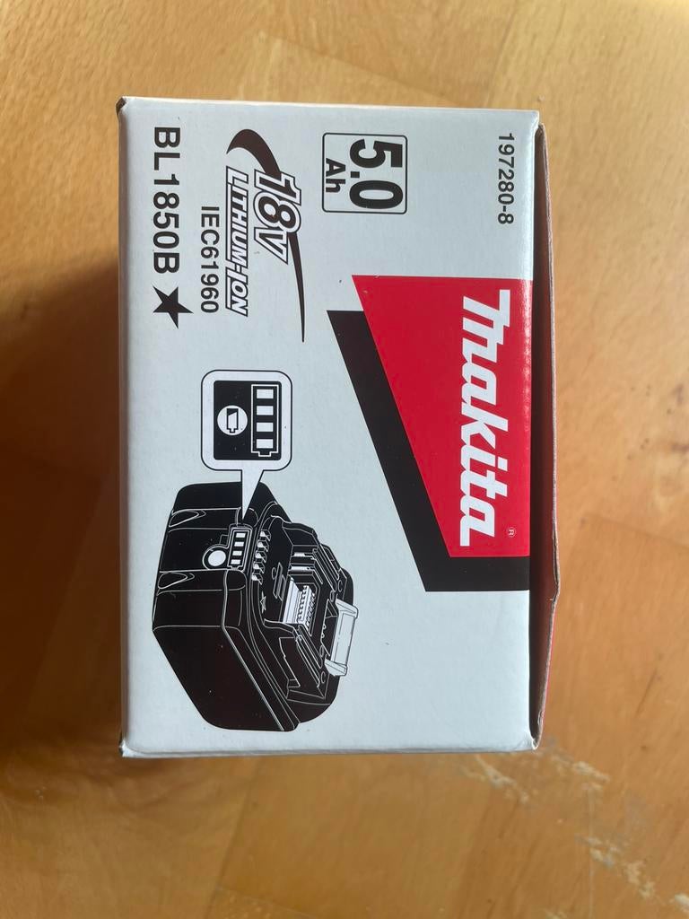 Makita 18v 5Ah Accu nieuw, Ophalen, Nieuw