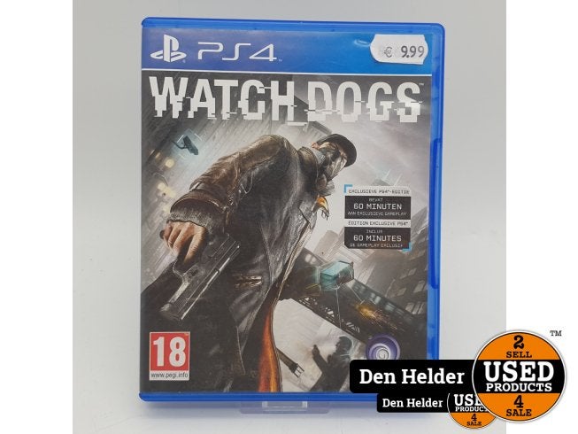 Watchdogs Playstation 4 Game - In Nette Staat