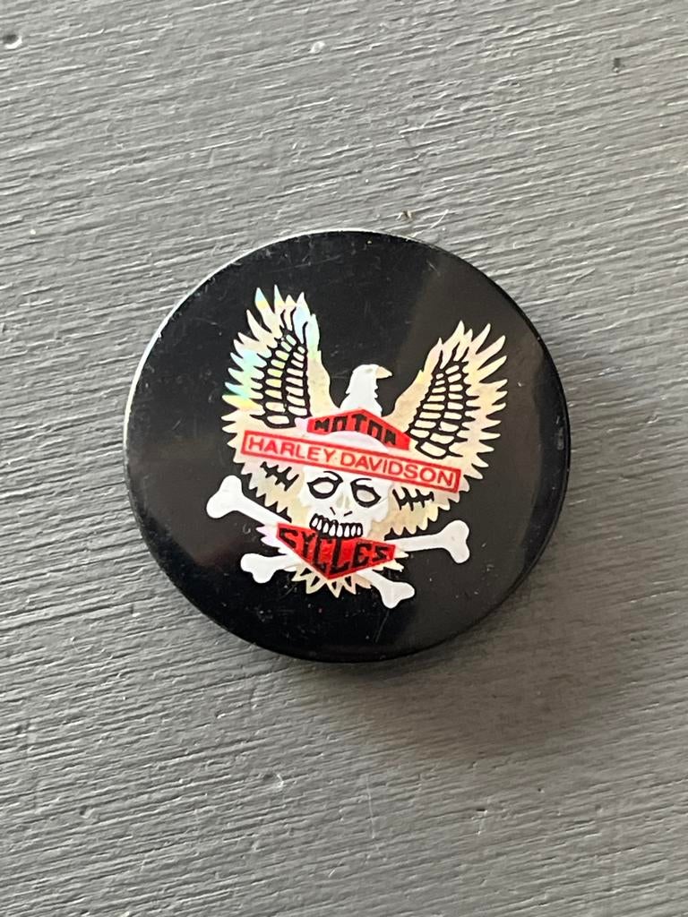 Harley Davidson Button, Gebruikt, Ophalen of Verzenden, Button, Nvt