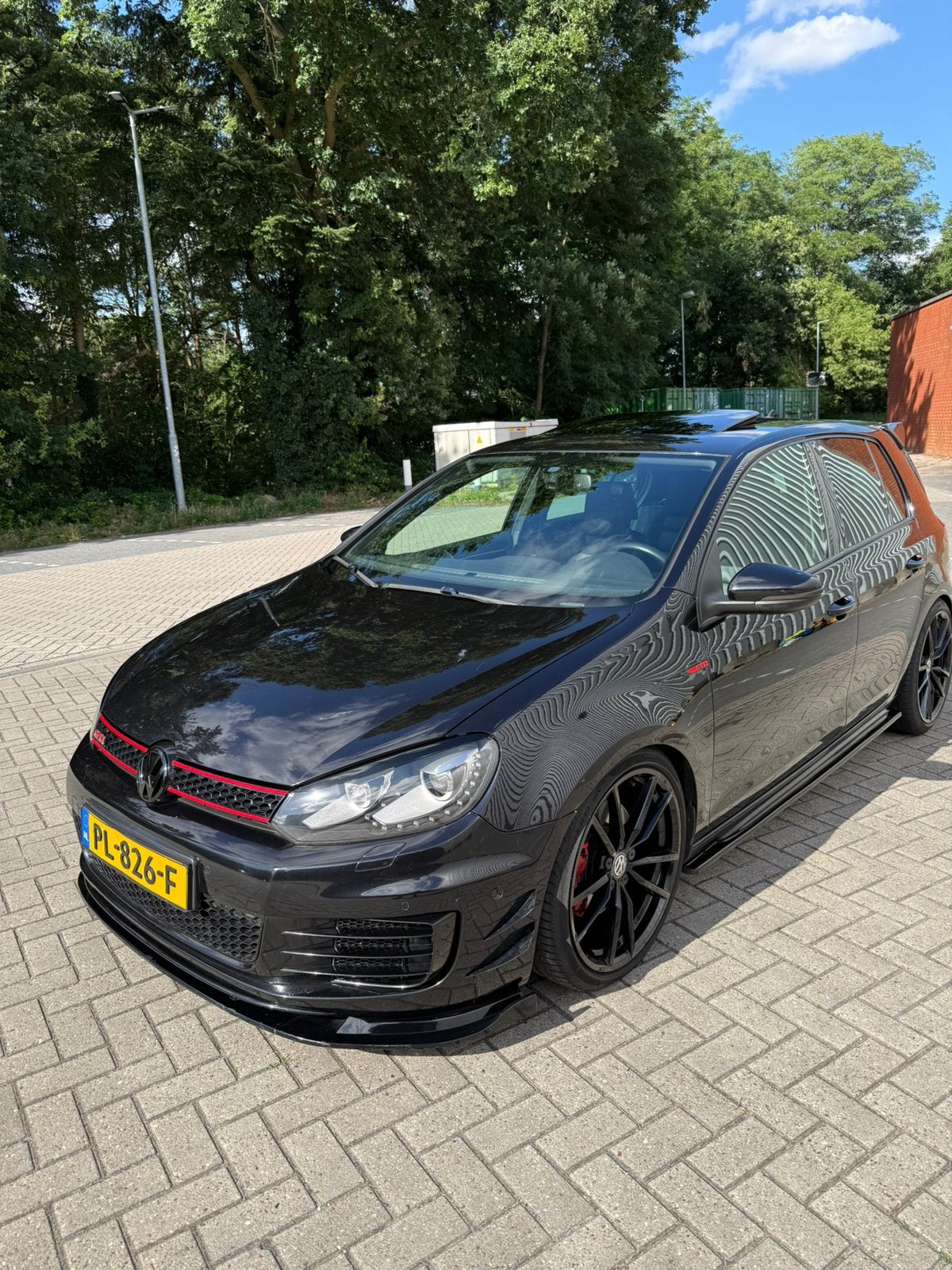 Volkswagen Golf 2.0 GTI DSG 2011 Zwart, Auto's, Euro 5, Zwart, 4 cilinders, Zwart