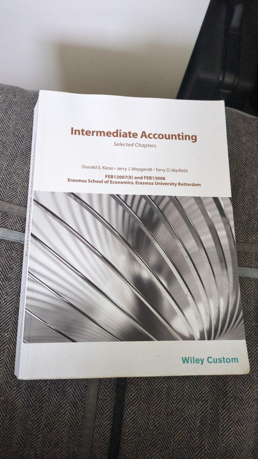 Intermediate Accounting - Kieso, Weygandt, Warfield, Ophalen, Gamma, Donald E. Kieso, Jerry J. Weygandt, Terry D. Warfield, WO