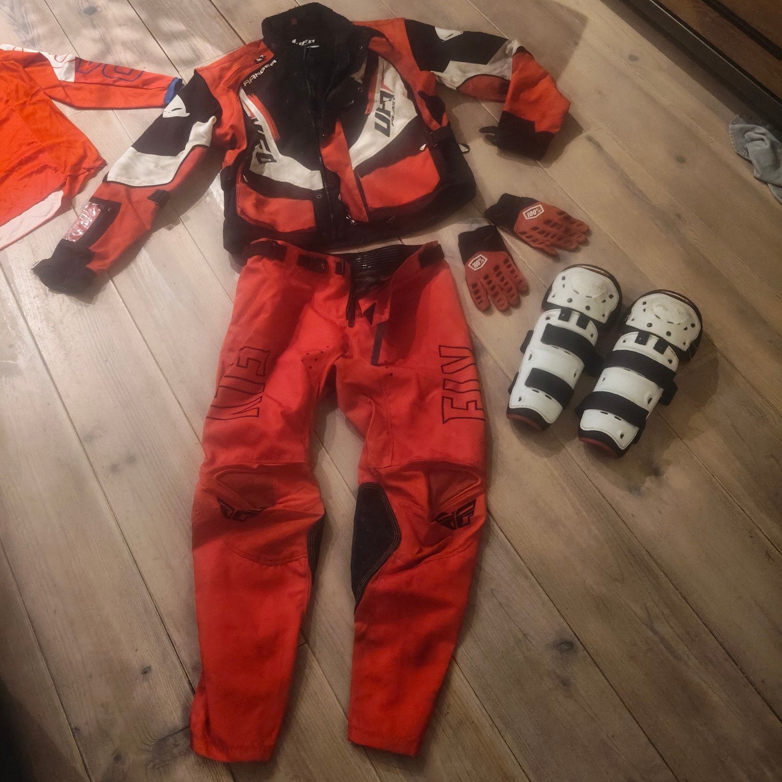 Complete Motorcrosskleding Set: UFO, Fly Racing, Fox, 100%, Jas | textiel, Heren, Ophalen of Verzenden, UFO, Fly Racing, Fox, 100%