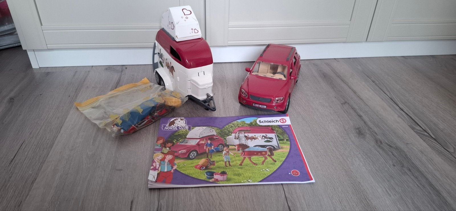 42535 Schleich Auto met paardentrailer (zonder pa, Ophalen, Zo goed als nieuw