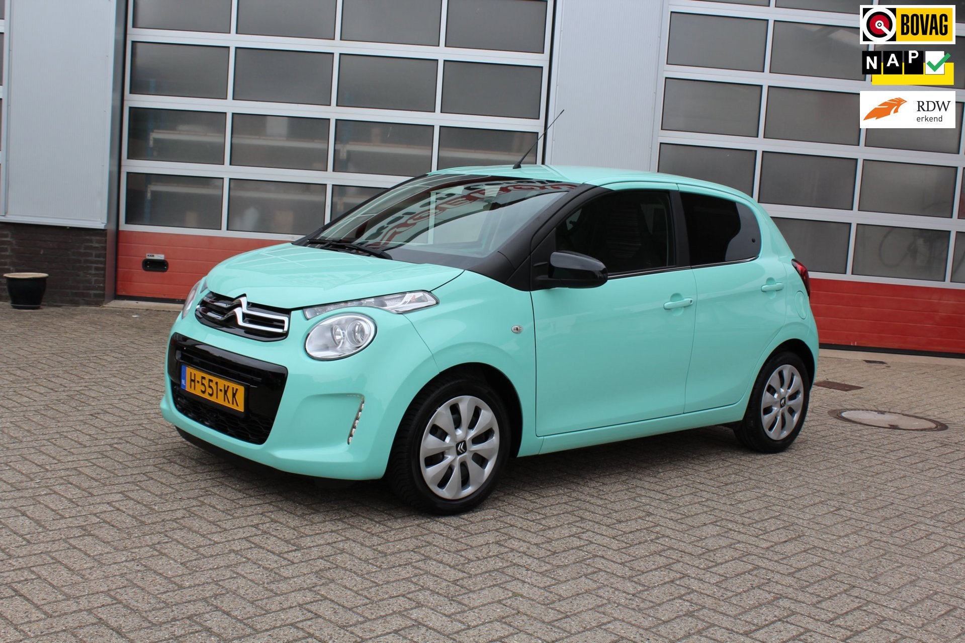 Citroen C1 1.0 VTi Feel, Auto's, Voorwielaandrijving, Stof, Gebruikt, 4 stoelen