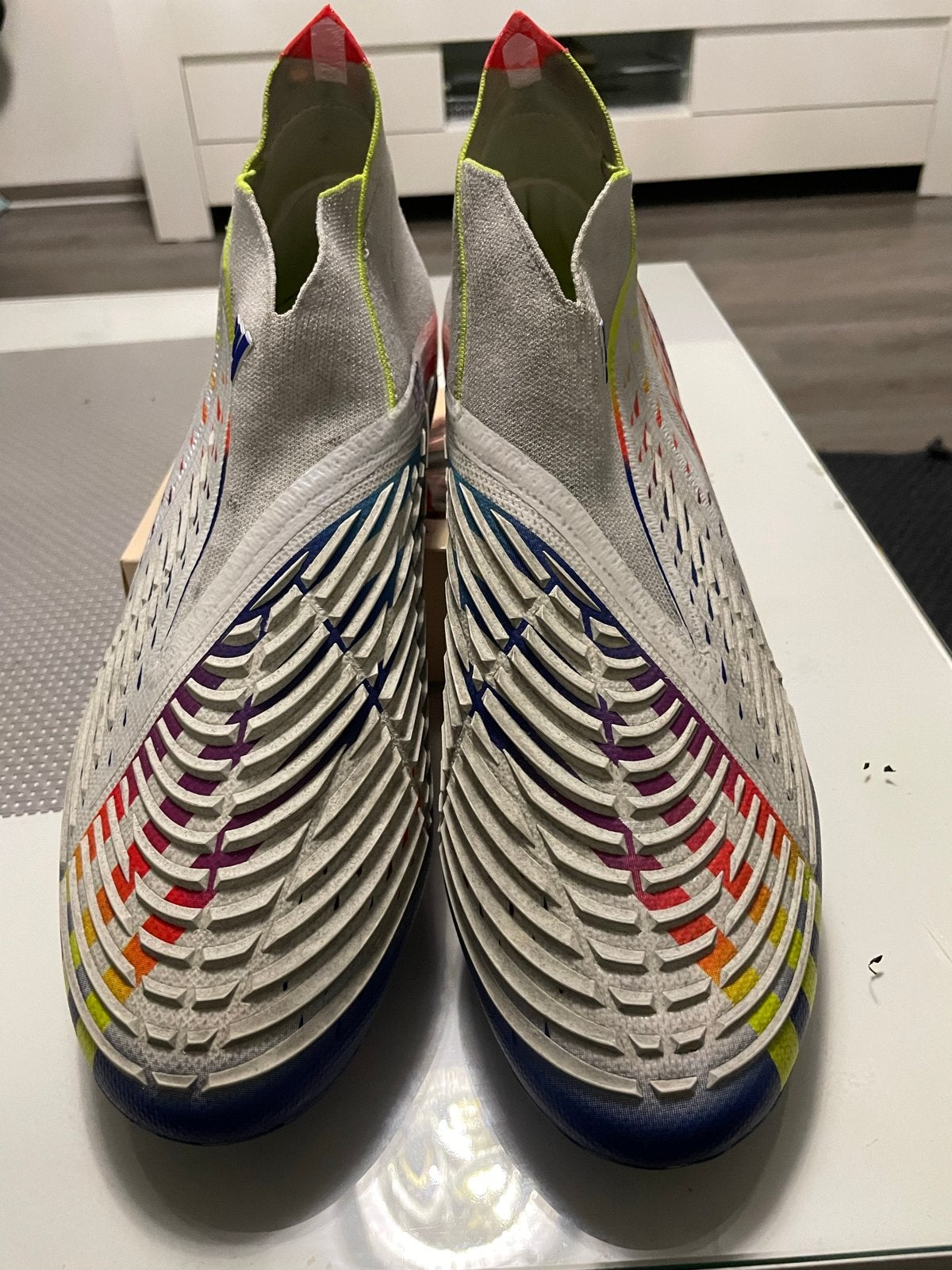 Adidas Predator Freak.1 FG voetbalschoenen - Maat 46, Ophalen, Zo goed als nieuw, Schoenen