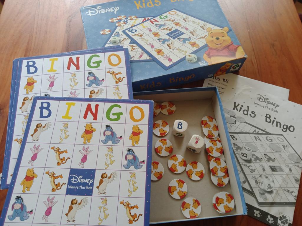 Bingo kinder spel Winnie the Pooh kinder bingo, Ophalen of Verzenden
