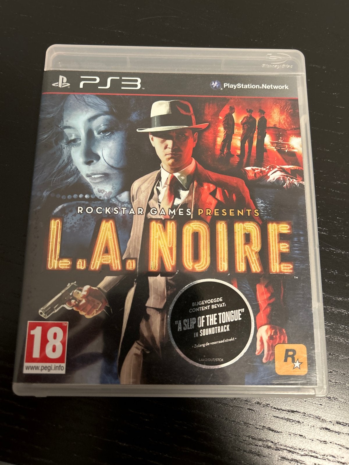 L.A. Noire PS3 - Detective Thriller met Soundtrack, Spelcomputers en Games, Avontuur en Actie, Vanaf 18 jaar, 1 speler, Ophalen of Verzenden