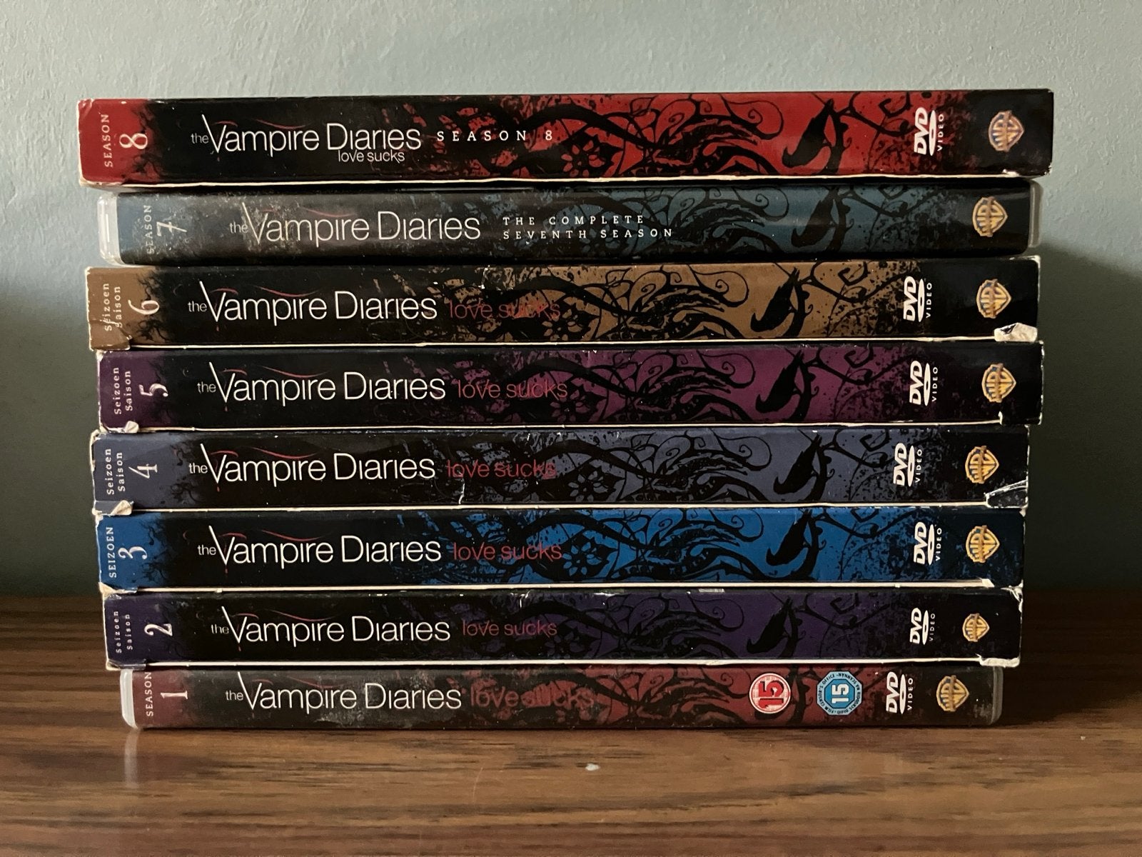 Vampire diaries - complete serie., Seizoen 1-8, Vanaf 16 jaar, Nederlands, Science Fiction en Fantasy, Ophalen of Verzenden