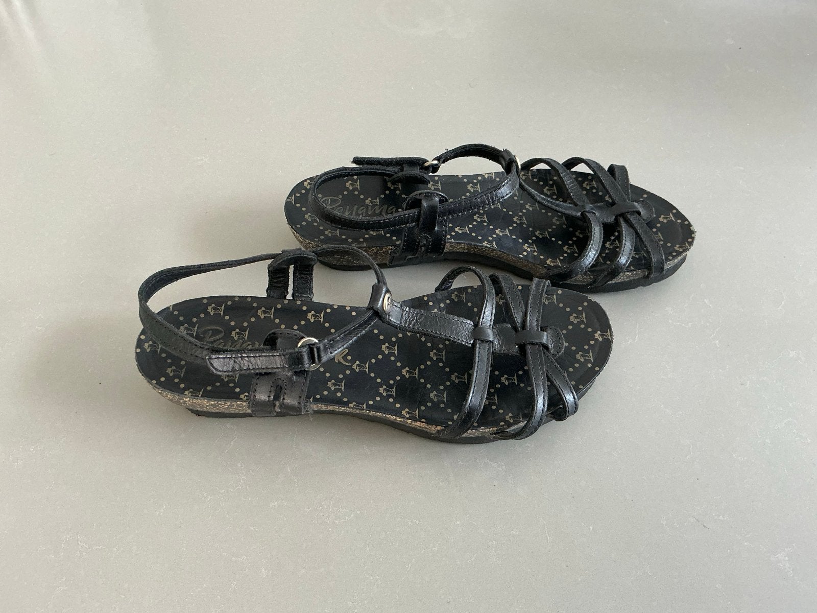 Panama Jack sandalen maat 36, zo goed als nieuw, Ophalen of Verzenden, Zo goed als nieuw, Zwart, Sandalen of Muiltjes