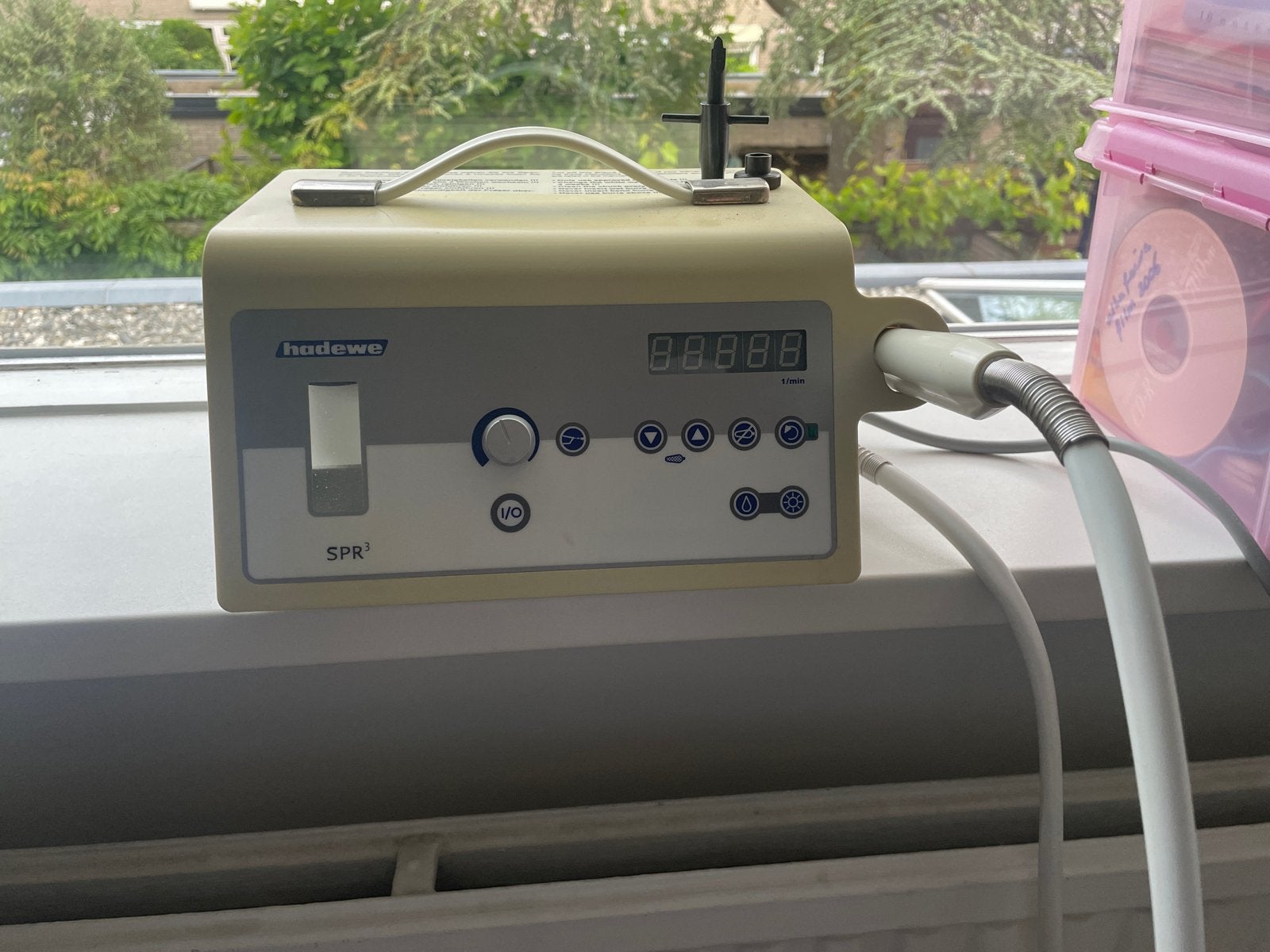 Hadewe SPR3 Pedicuremotor met Spraytechniek, Ophalen, Gebruikt