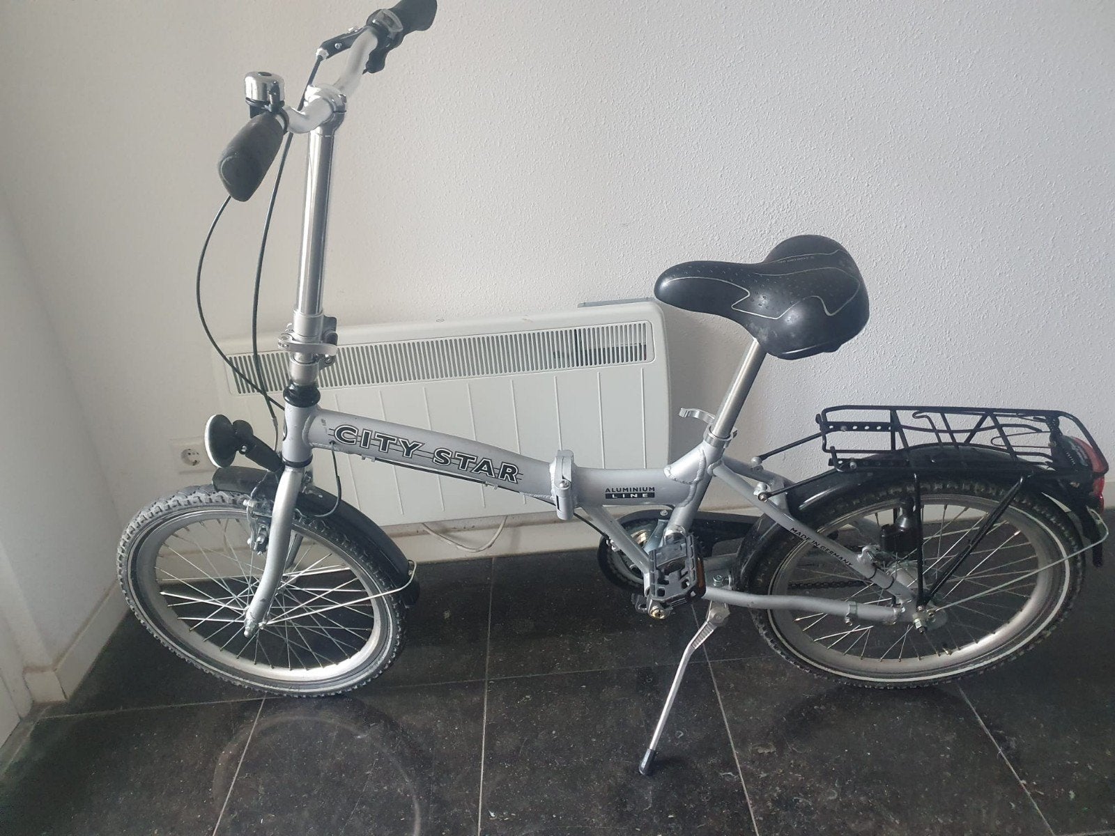 2 City Star vouwfietsen met versnellingen en verlichting, 20 inch of meer, Gebruikt, Versnellingen, Ophalen