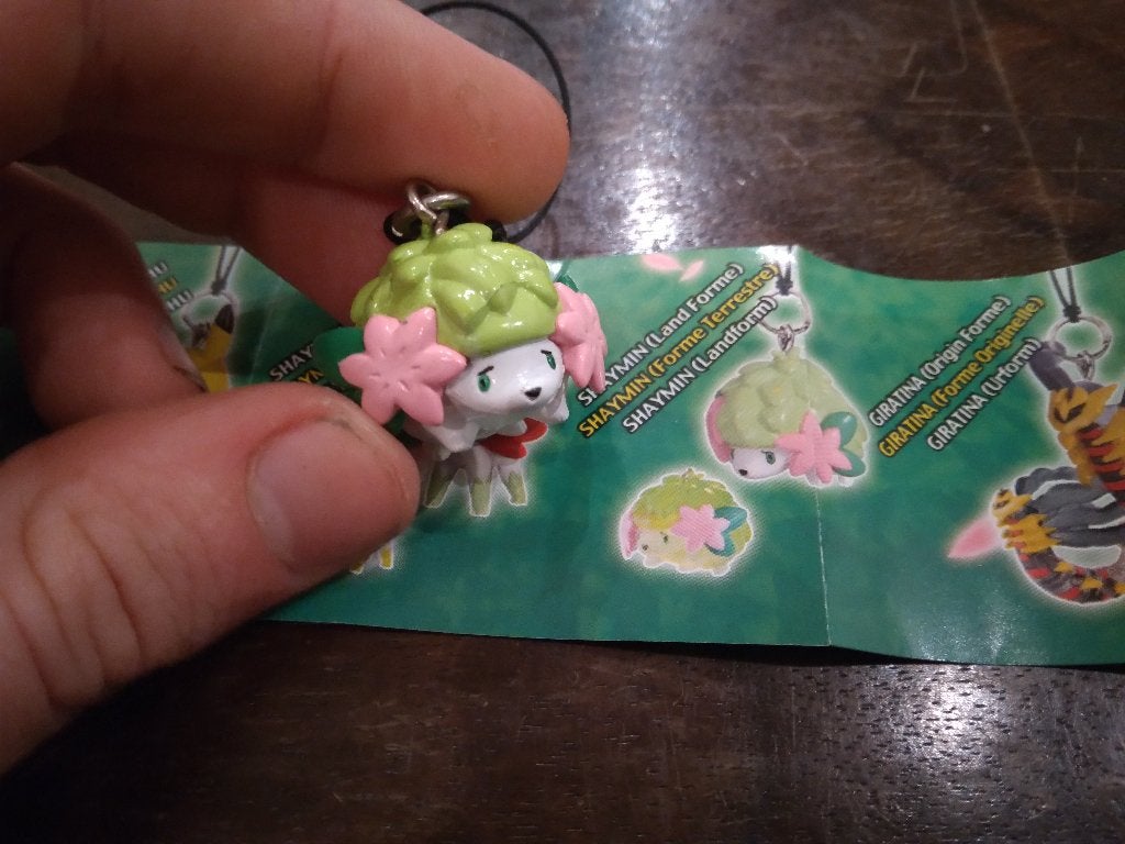 Pokemon Shaymin Sleutelhanger Bandai Gashapon, Ophalen of Verzenden, Zo goed als nieuw