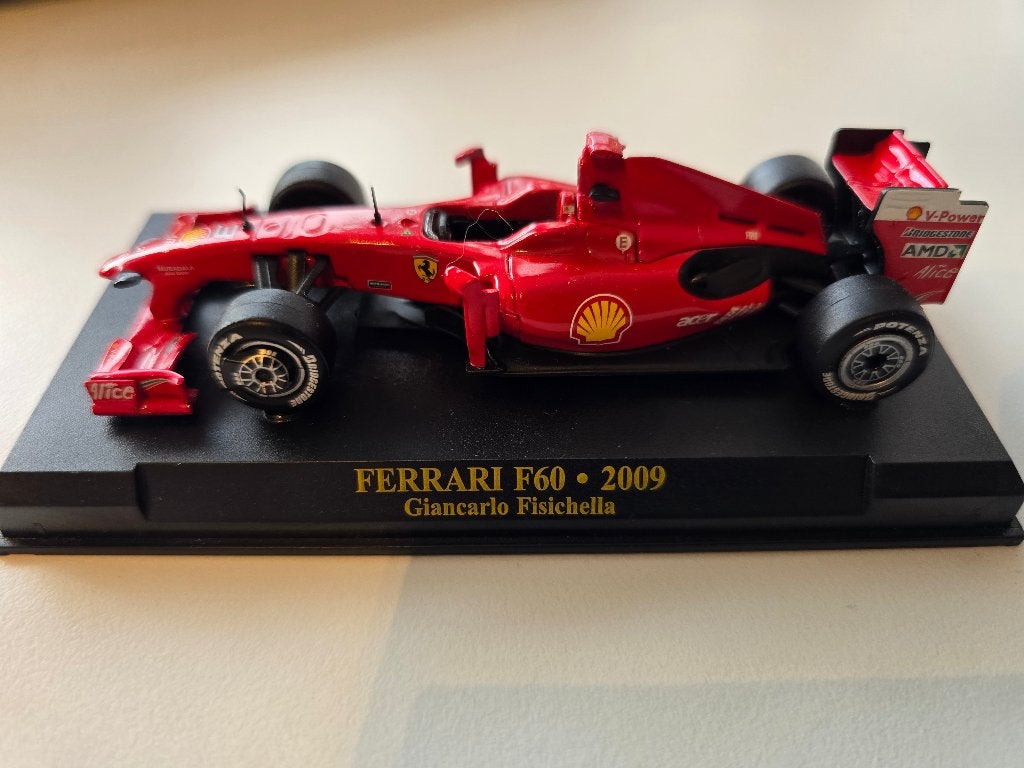Ferrari F60 2009 G Fisichella 1/43, Ophalen of Verzenden, Nieuw, Auto, Overige merken