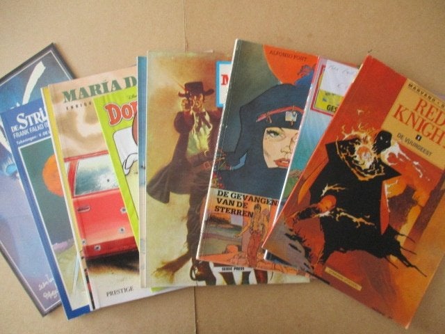 w0340 diverse strips 10x adv4, Boeken, Meerdere stripboeken, Ophalen, Gelezen