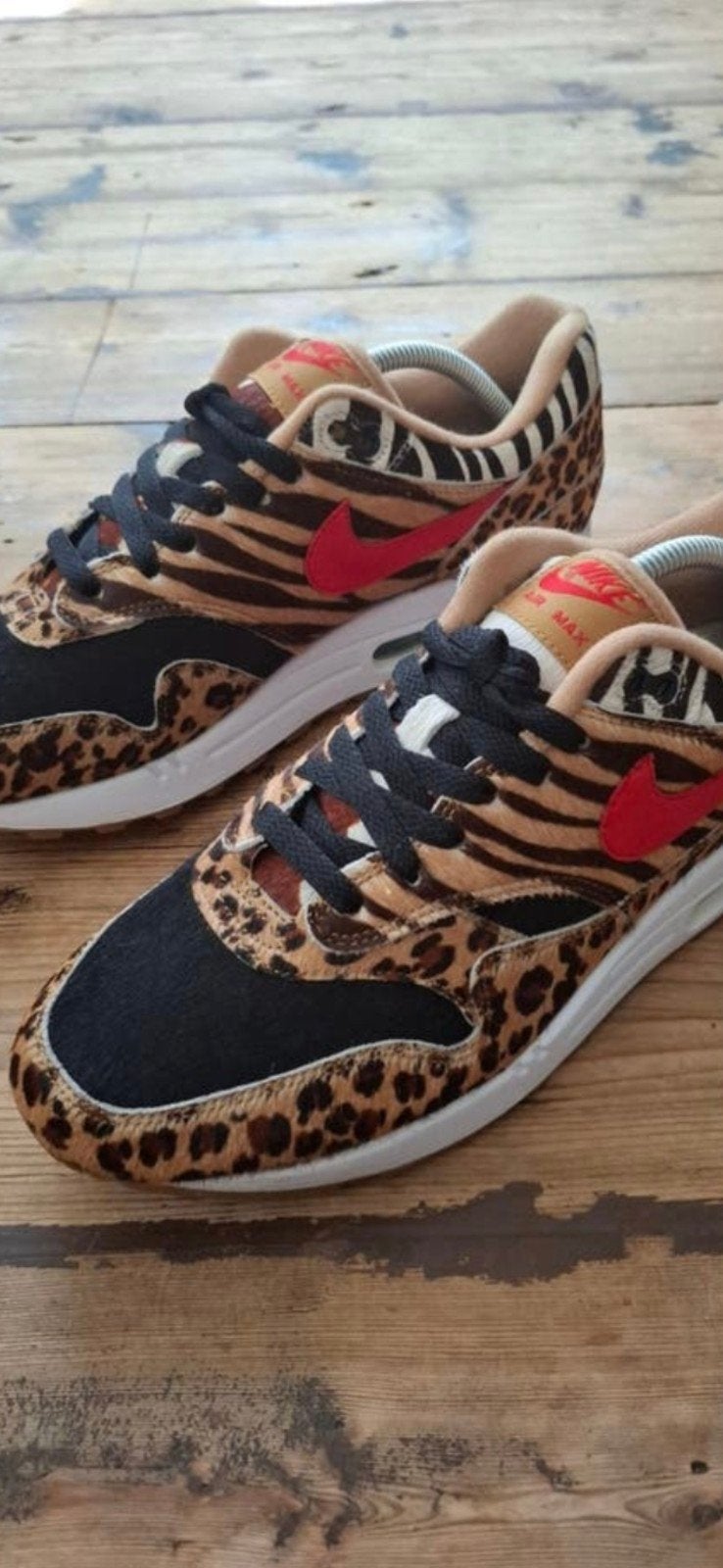 Nike air max 1 Atmos Animal maat 43, OG box 9.3/10., Ophalen of Verzenden, Zo goed als nieuw, Overige kleuren