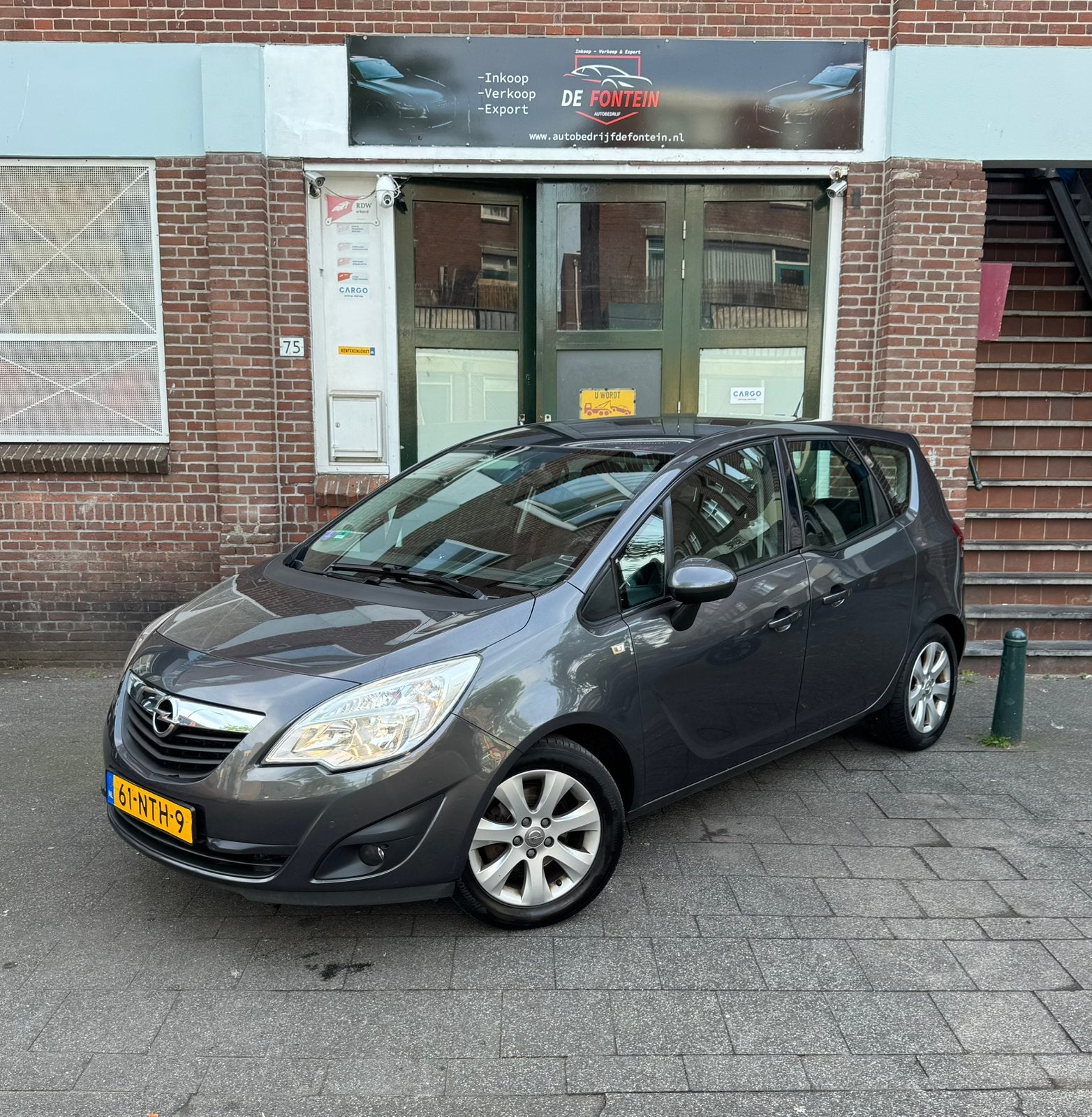 Opel Meriva 1.4 74KW 2010 Airco/Nieuwe APK/Boekjes, Auto's, Voorwielaandrijving, Parkeersensor, Stof, 4 cilinders