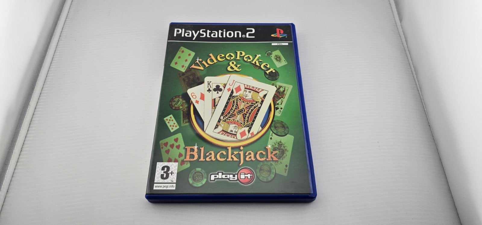 Video poker & Blackjack (Playstation 2), 1 speler, Ophalen of Verzenden, Zo goed als nieuw, Vanaf 3 jaar