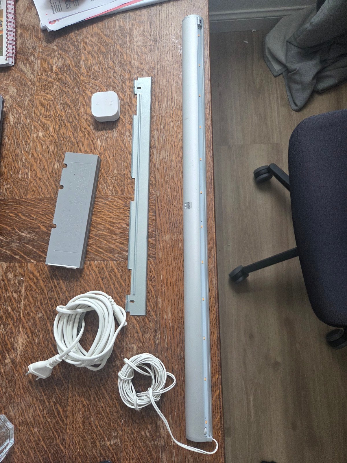 IKEA Norrfly 67cm kastverlichting met Tradfri driver, Met schakelaar, Ophalen of Verzenden, Gebruikt, IKEA