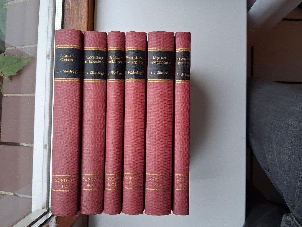 Uw enige troost (6 delen) - ds. J. van Sliedregt, Christendom | Protestants, Ophalen of Verzenden, Zo goed als nieuw, J. van Sliedregt