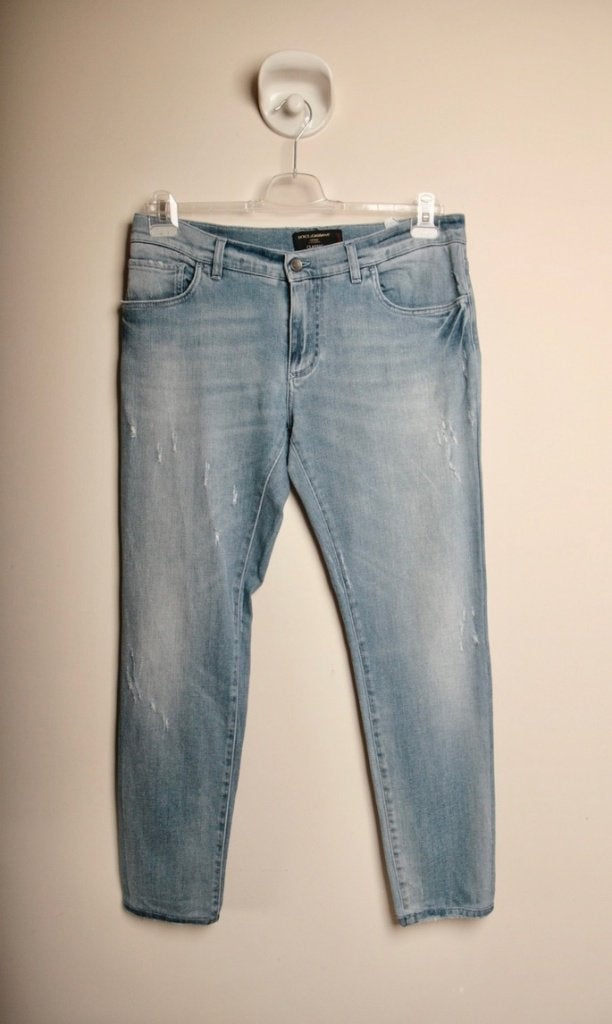 DOLCE&GABBANA De Classic jeans Nieuw! Mt 52 Winkelprijs€900,, W36 - W38 (confectie 52/54), Dolce & Gabbana, Blauw, Nieuw
