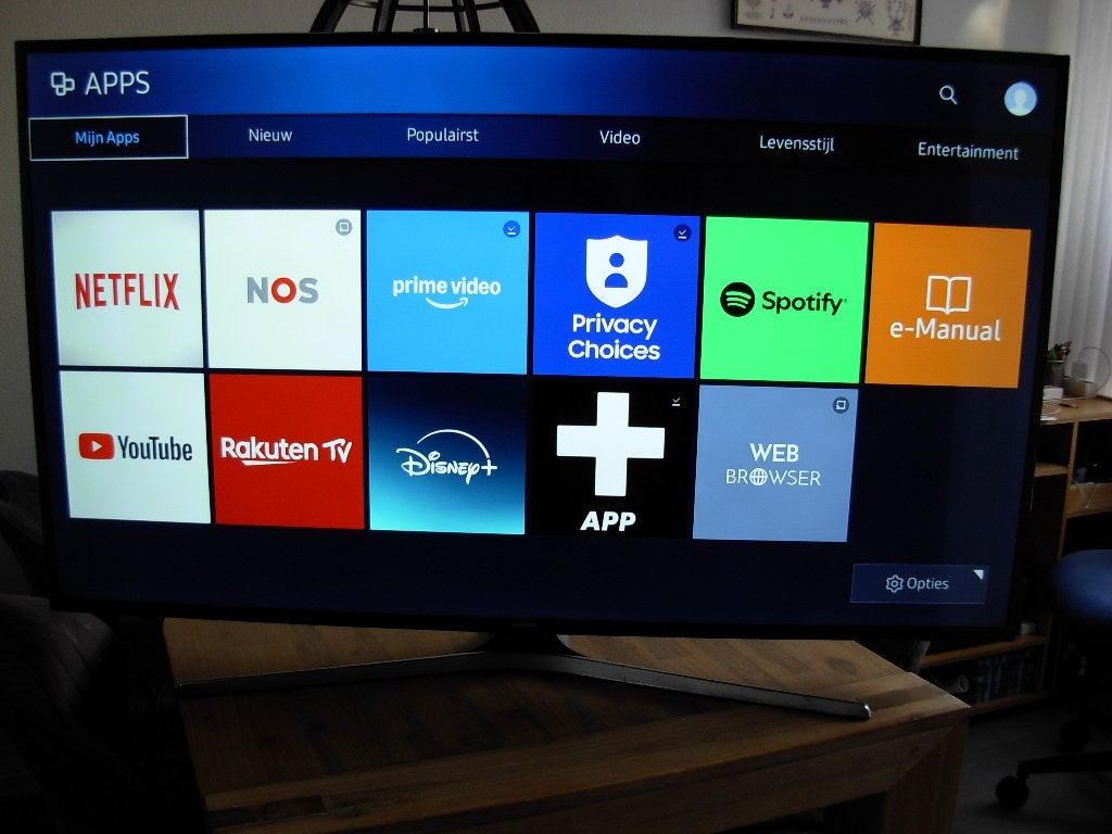 Samsung UHD 4K smart tv met wifi. 55 inch, Ophalen, LED, 50 Hz, Zo goed als nieuw