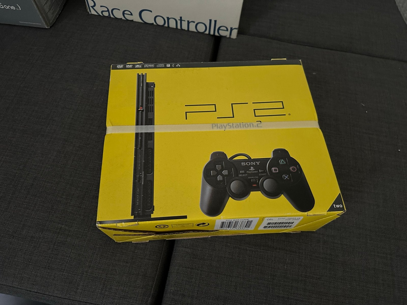 Sony PlayStation 2 Slim (PS2) - Compleet in doos, Ophalen of Verzenden, Gebruikt