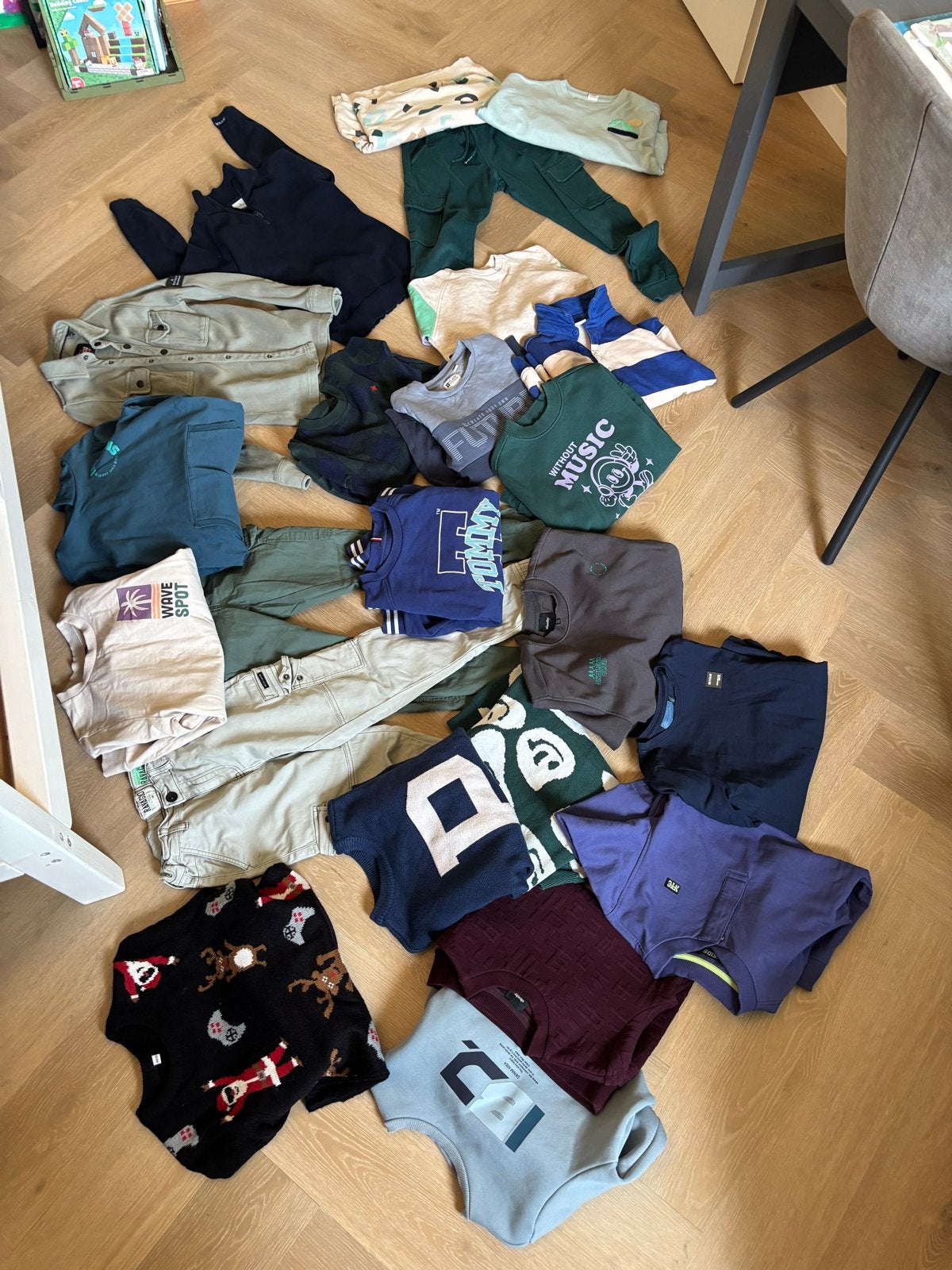 Jongenskleding pakket maat 134/140 - Shoeby, Tommy Hilfiger, Ophalen of Verzenden, Gebruikt, Jongen, Setje