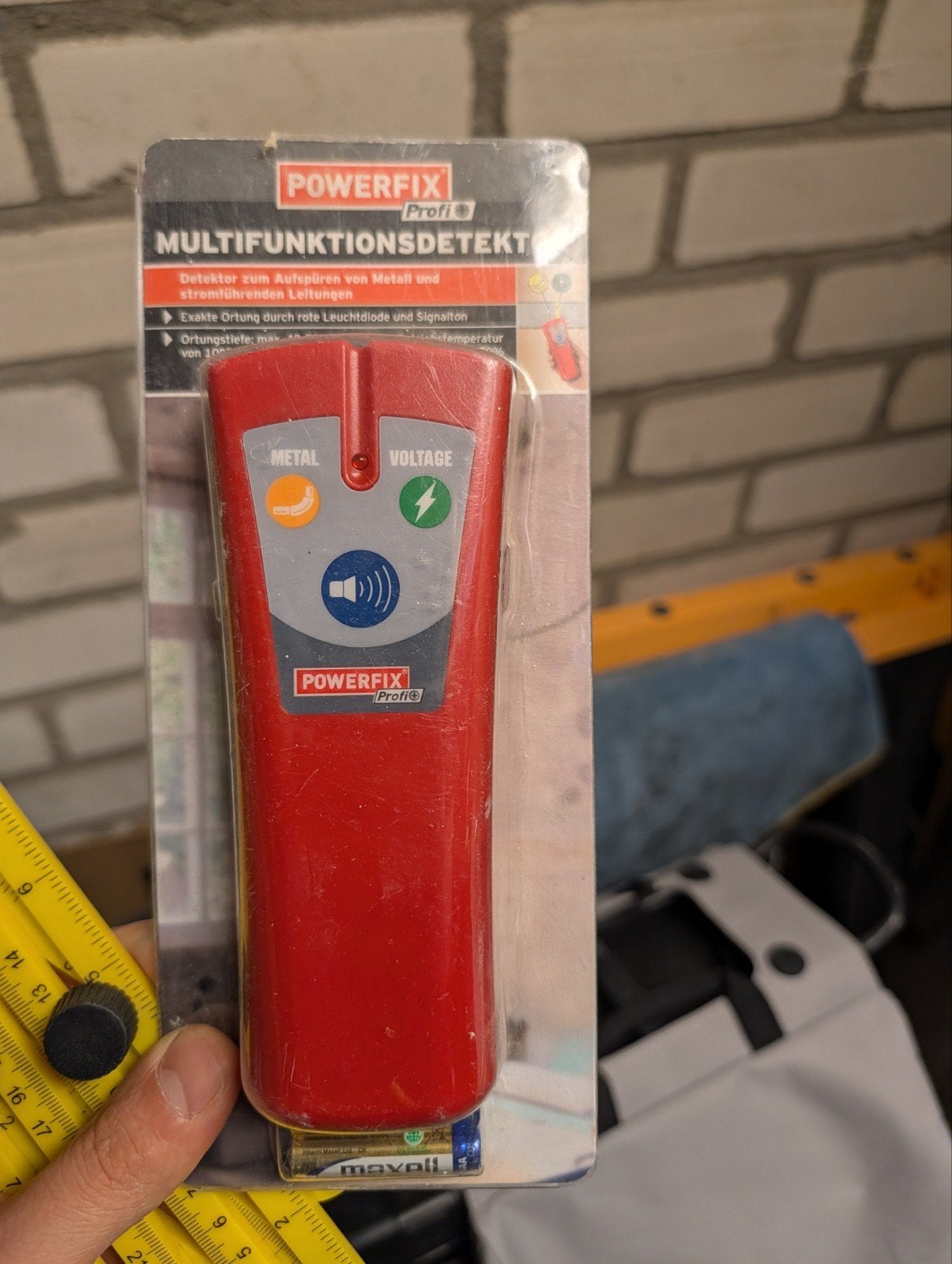 Powerfix Profi Multifunctionele Detector - Nieuw, Doe-het-zelf en Verbouw, Ophalen of Verzenden, Nieuw, Overige meters