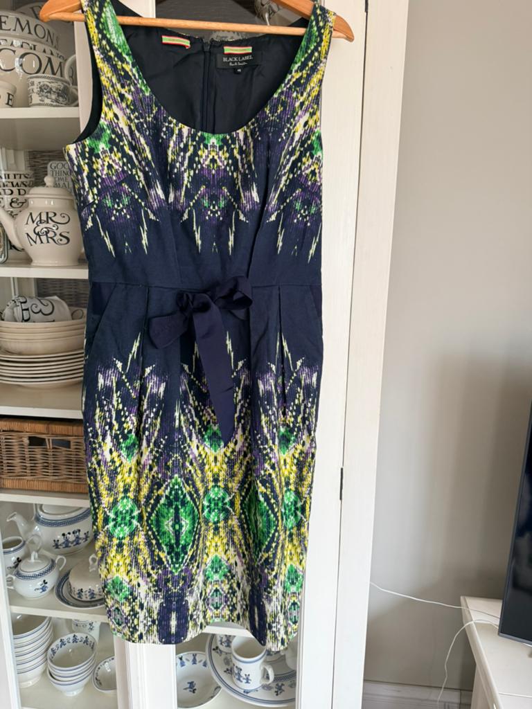 Paul Smith Black label Pencil dress maat L is 40, Ophalen, Zo goed als nieuw, Maat 38/40 (M), Zwart