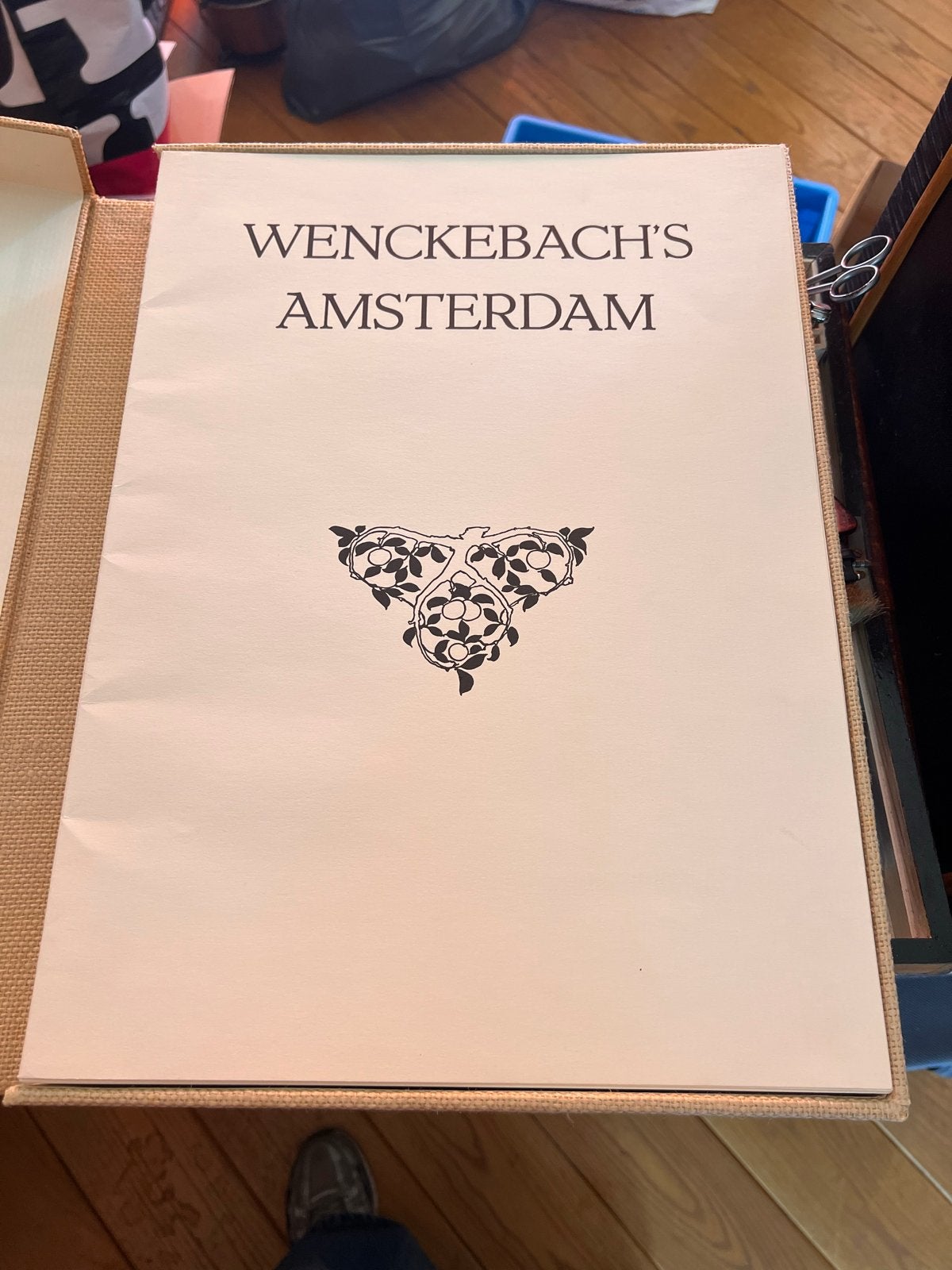 Wenckebach's Amsterdam - Originele Prentenmap, Stadsgezicht, Ophalen of Verzenden, Origineel, 1950 - 1999