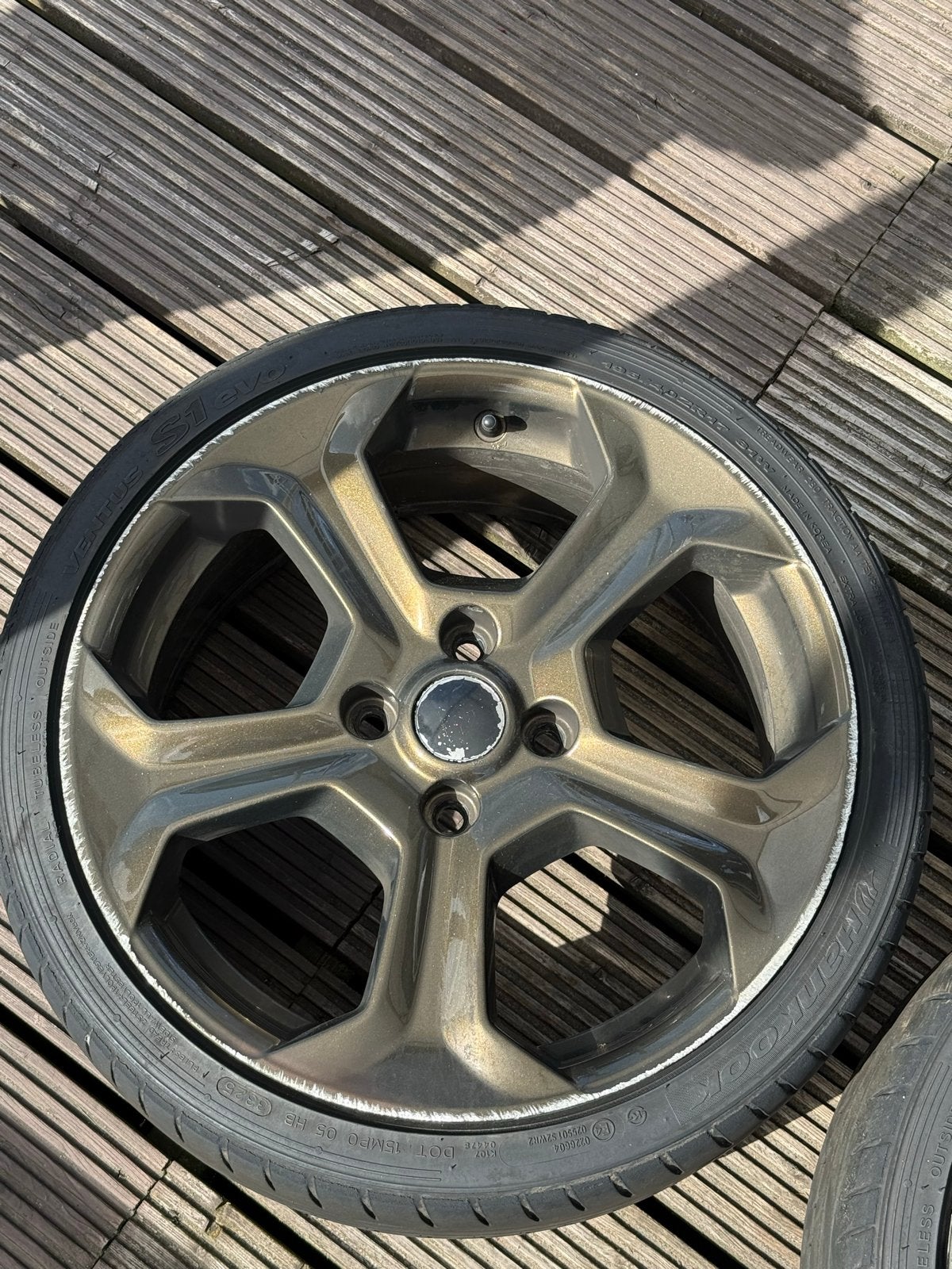 17 inch velgen met banden - Ford Fiesta, Ophalen, Gebruikt, Banden en Velgen, 17 inch