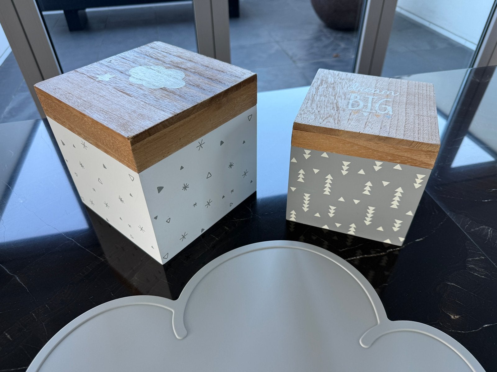 Maison du monde bureau accessoires wolk en ster, Ophalen of Verzenden, Zo goed als nieuw