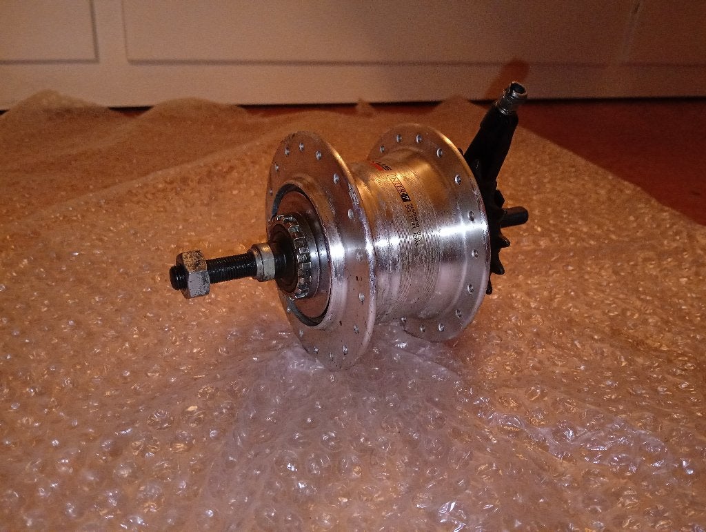 Shimano Nexus 7 naven (evt in wiel), Gebruikt, Overige typen, Staal, Ophalen of Verzenden