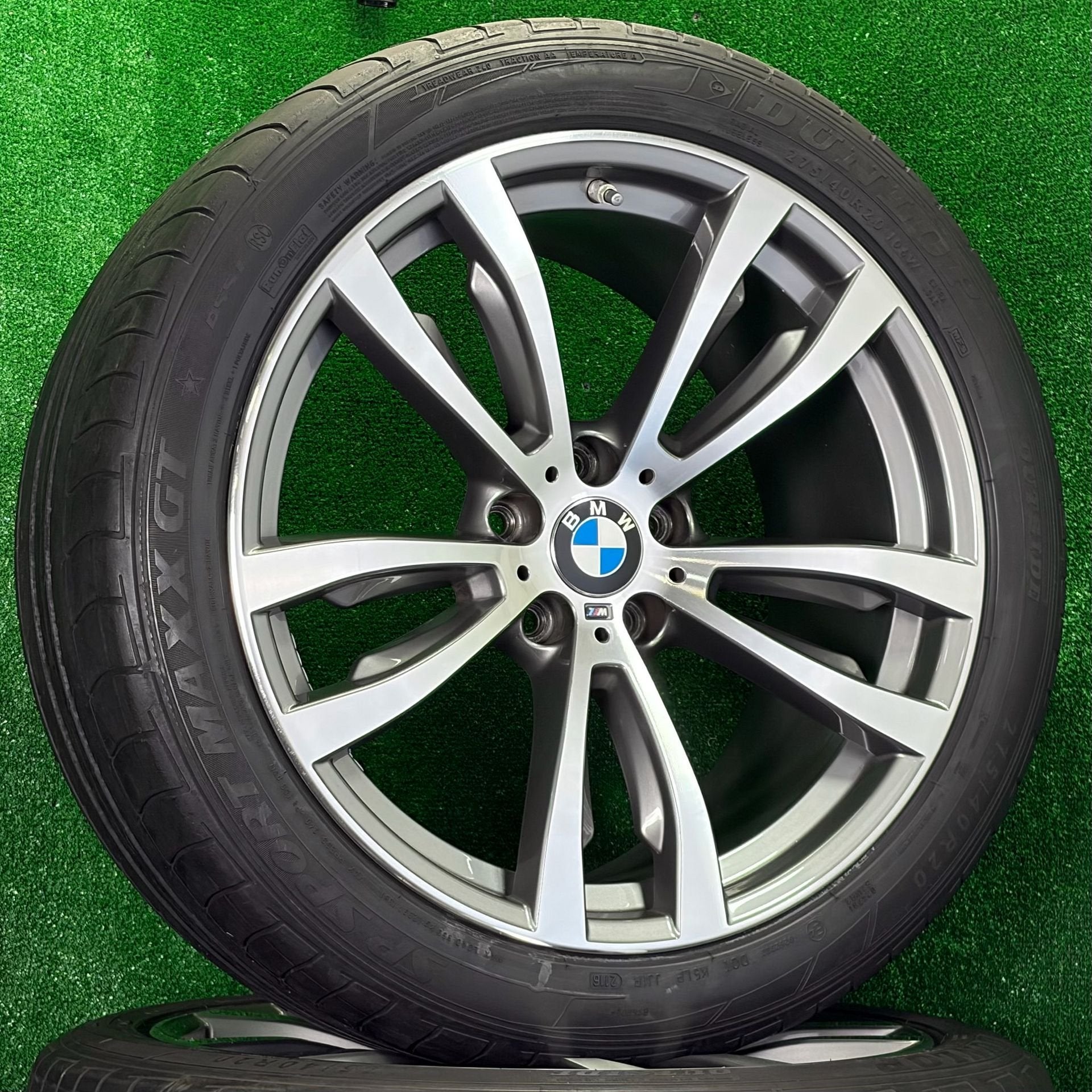 Originele 20 inch BMW 469M velgen met banden X5 X6 F15 F16, Gebruikt, -, 275 mm, -