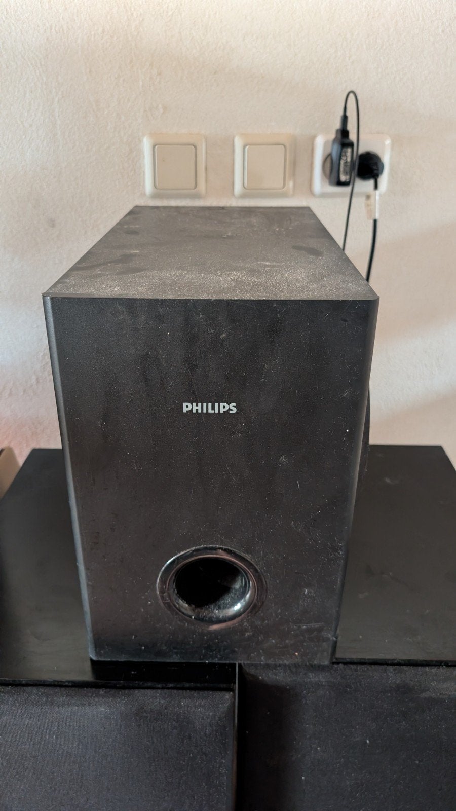 Philips Subwoofer - Krachtige bas voor uw geluidssysteem, Audio, Tv en Foto, Ophalen, Philips, Gebruikt, Subwoofer