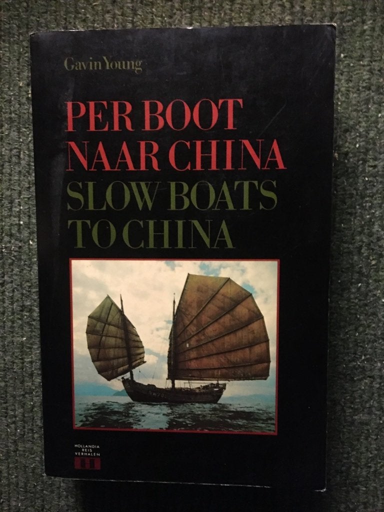 Per boot naar China ; door Gavin Young #Maritiem, Ophalen of Verzenden, Gelezen, Gavin Young, Azië