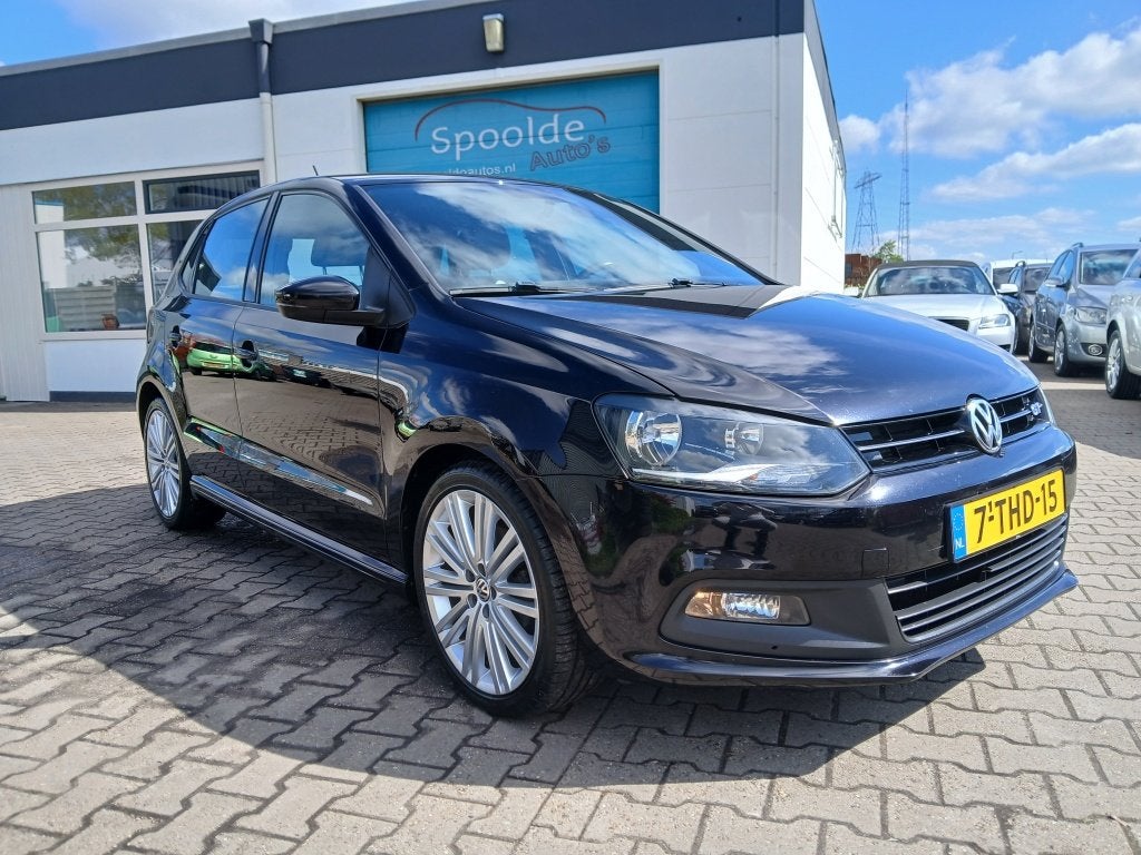Volkswagen Polo 1.4 TSI GT/Automaat/5-Deurs/Leer/Apk 06-'27, Euro 5, Gebruikt, 4 cilinders, Origineel Nederlands