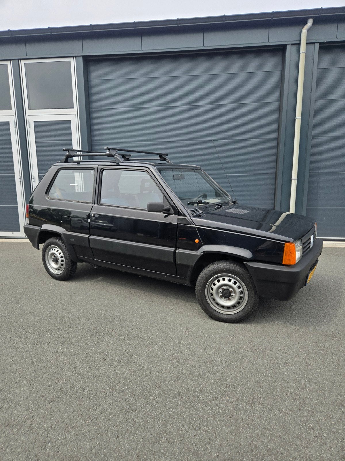Fiat Panda 1.1 2001 Zwart / NIEUWE APK!, Voorwielaandrijving, 54 pk, Zwart, Handgeschakeld