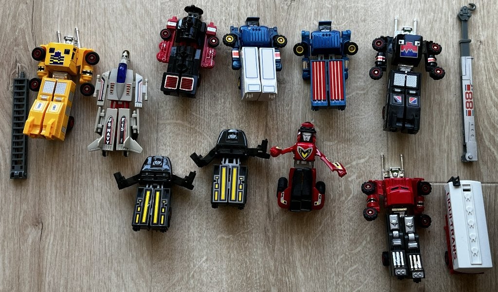 MC Toy Dyna-bots of Transfo-robots, meerdere soorten, Overige generaties, Ophalen of Verzenden, Gebruikt, Overige rassen