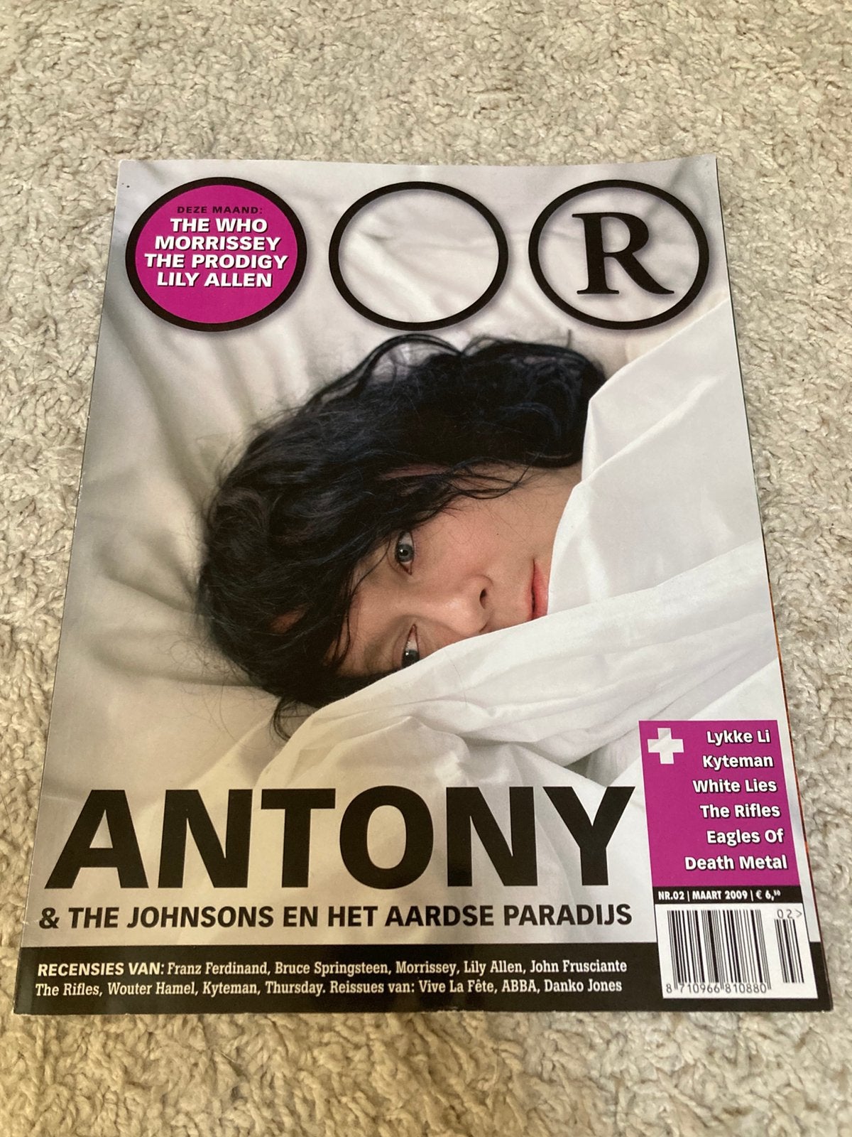OOR Antony & The Johnsons MORRISSEY Lily Allen PRODIGY, Ophalen of Verzenden, Zo goed als nieuw, Muziek, Film of Tv