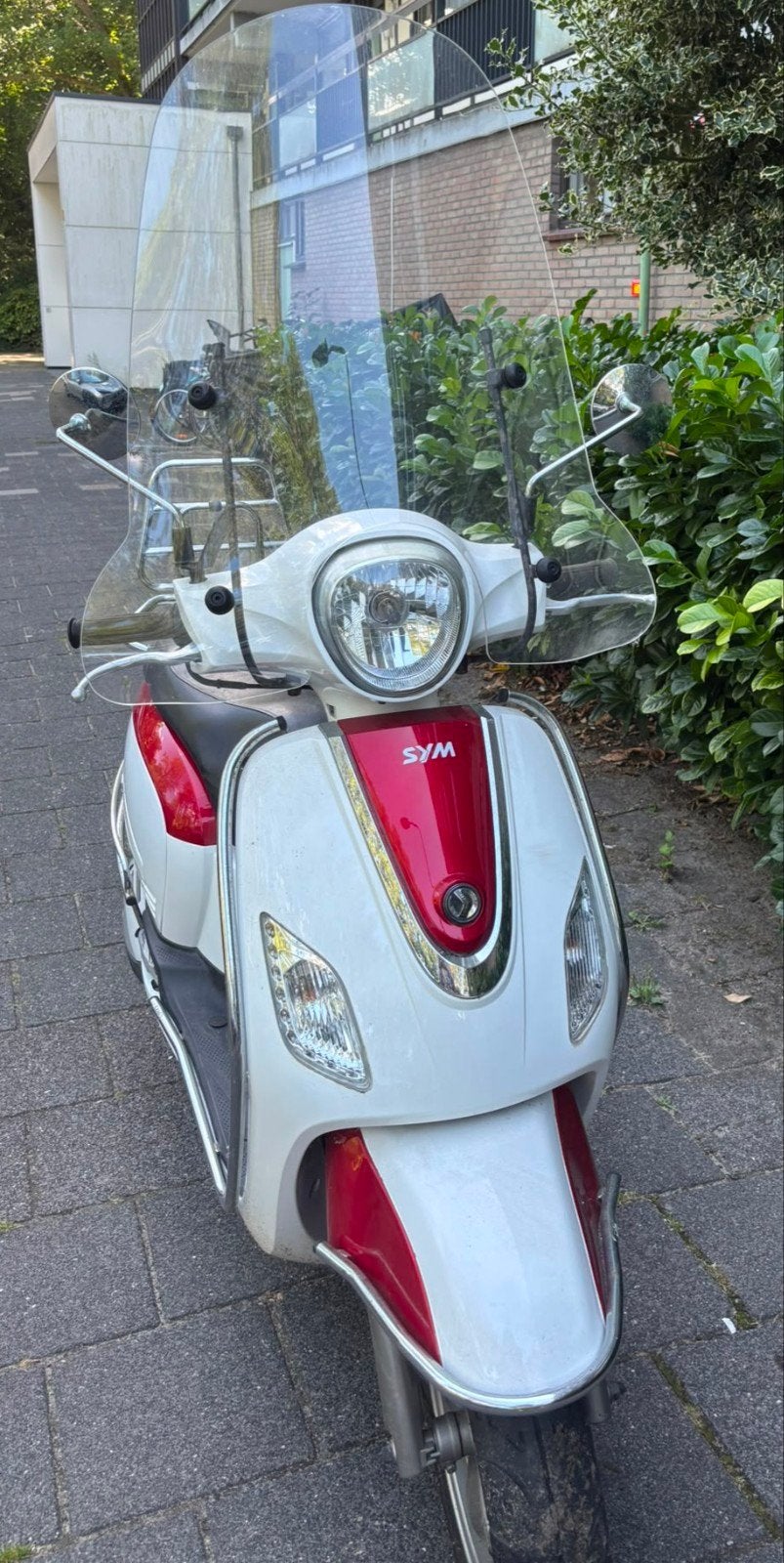 Sym Fiddle 3 uit 2014 - Slechts 5280 km!, Fietsen en Brommers, Ophalen, Gebruikt, Maximaal 45 km/u, Benzine