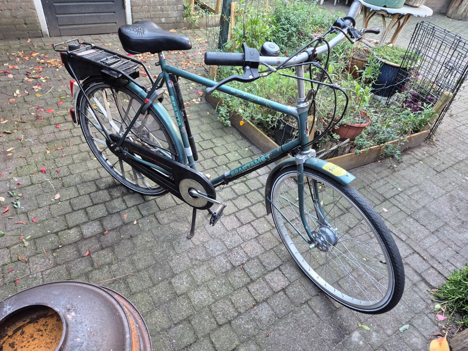 Heren Spartamet  E-Start Fiets (niet compleet) met Hulpmotor, Fietsen en Brommers, Sparta, Gebruikt, Velgrem, Versnellingen