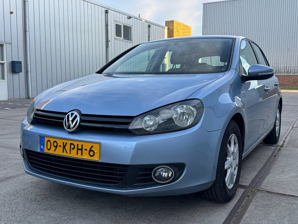 Volkswagen Golf 1.4 TSI Trendline, Auto's, Euro 5, Gebruikt, 4 cilinders, Blauw