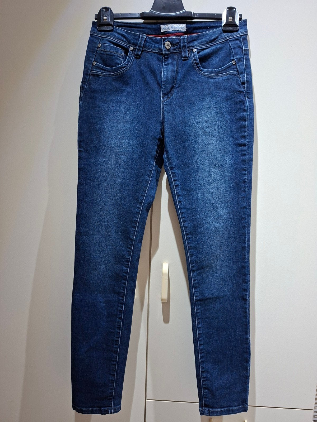 Red Butten stretch skinny jeans., Blauw, Red Butten, Ophalen of Verzenden, Zo goed als nieuw