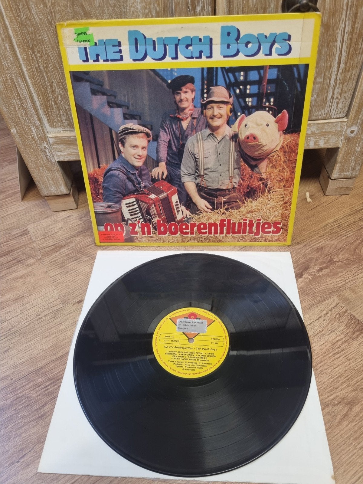 lp The Dutch Boys ‎– Op Z'n Boerenfluitjes, Cd's en Dvd's, Ophalen of Verzenden, Gebruikt, Overige formaten, Levenslied of Smartlap