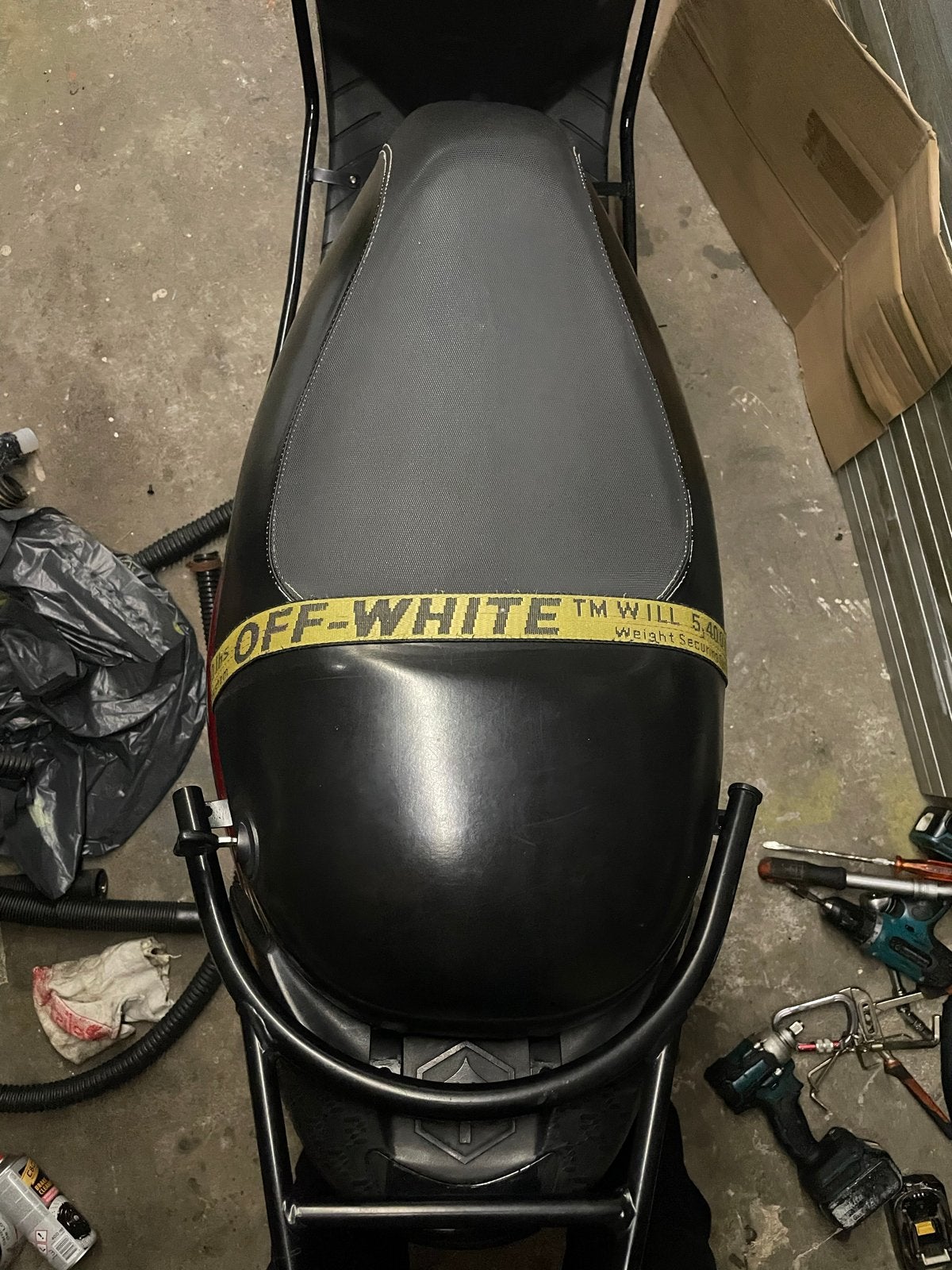 Off-White Zadel Riem Zip, Ophalen, Gebruikt, Zadel, Overige merken