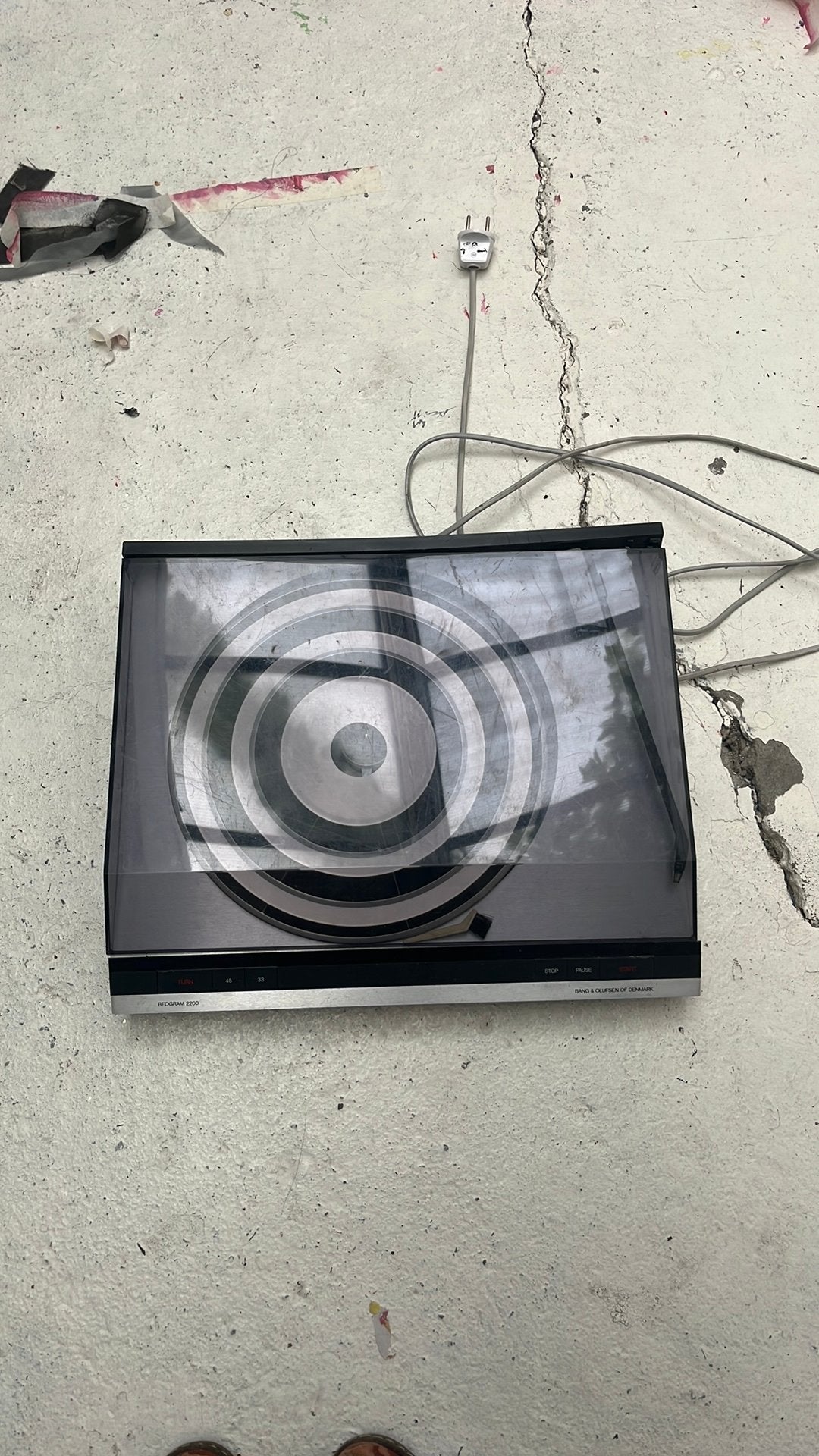 bang & olufsen platenspeler (voor reparatie), Audio, Tv en Foto, Ophalen, Gebruikt, Platenspeler, Overige merken