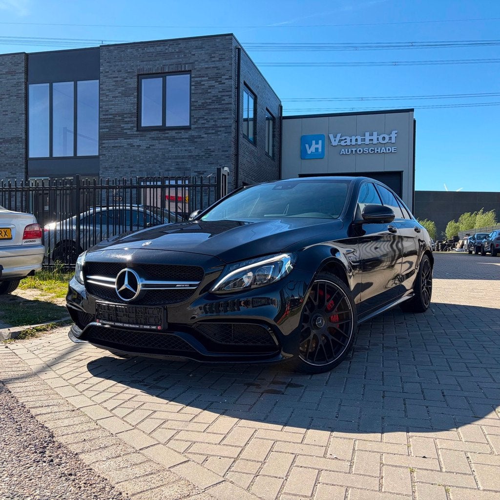 Mercedes-Benz C-klasse AMG 63 S 510PK 2017 Kuip/360/, Auto diversen, Schadeauto's, Automaat, Mercedes-Benz, Sedan, 3982 cc