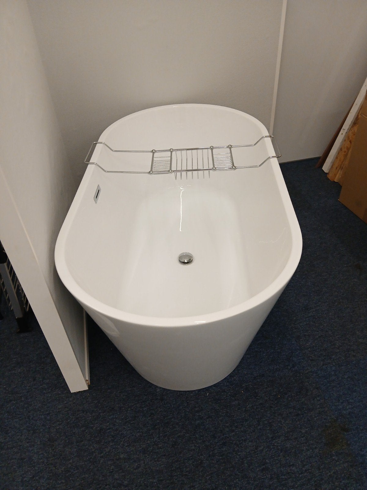 Vrijstaand ligbad 150x80x60cm inclusief sifon, Ophalen, Nieuw, Met bad